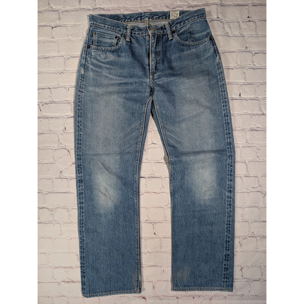 orSlow 105 Standard Fit Selvedge Jeans Size 3 Faded Denim Made in Japan
